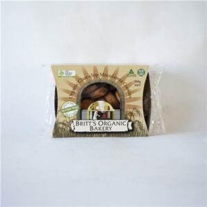 Britt's Cookies Spelt Choc Chip Macadamia Certified Organic 200g