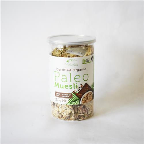 Chefs Choice Muesli Paleo 550g Certified Organic