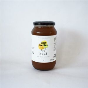 Way Better Organic Bone Broth Beef 1L