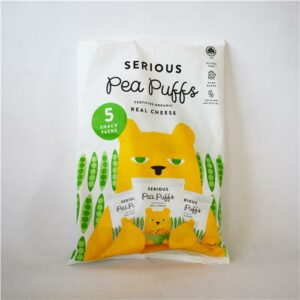 Serious Puffs Multipack Pea Puffs Tasty Cheese 5pk 75g