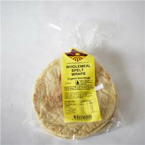 Healthybake Wraps Spelt Wholemeal 5pk