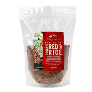 Chefs Choice Rice Red 500g Certified Organic