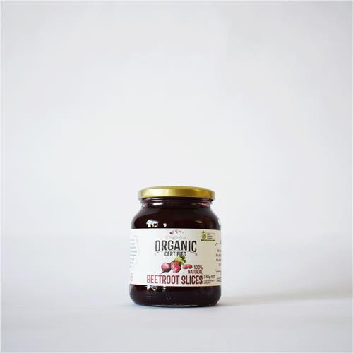 Chefs Choice Beetroot Slices 340g Certified Organic(D)