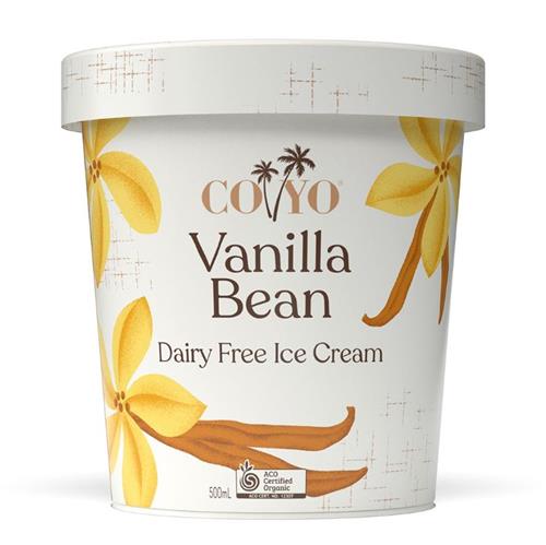 Coyo Ice Cream Vanilla Bean 500ml