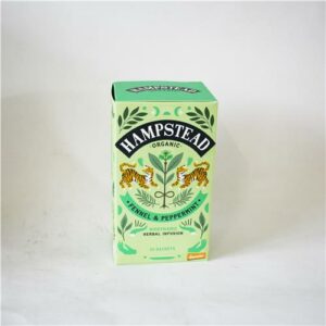 Hampstead Tea Fennel Peppermint Certified Organic Tea 20 Bags