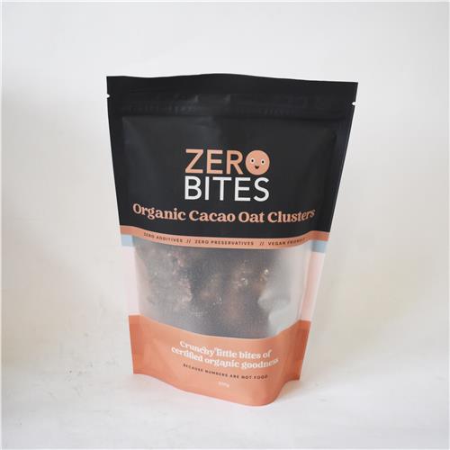 Zero Bites Cacoa Organic Oat Clusters 200g