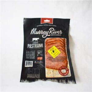 M.R.S. Pastrami Cured Hot Smoked 160g.