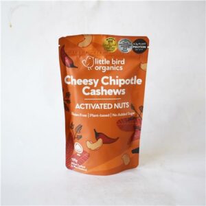 Little Bird Organics Cheesy Chipotle Cashews 120g