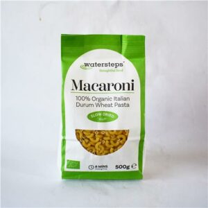 Watersteps Macaroni Durum Wheat Certified Organic 500g