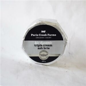 Paris Creek Bio-Dynamic Triple Cream Brie Ash 280g .