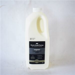 Paris Creek Milk Reduced Fat Homogenised 2L Certified Biodynamic