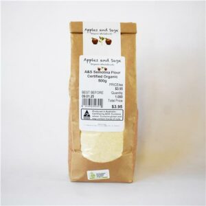 A&S Flour Semolina Flour Certified Organic 500g