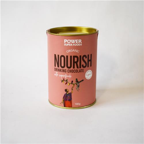 Power S.F Drinking Chocolate Nourish Cert Org 180g