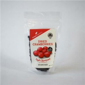 Ceres Cranberies Dried 140g Certified Organic