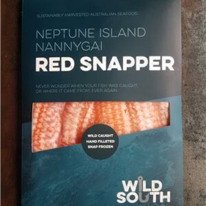 Wild South Red Snapper 280g Seafood Frozen