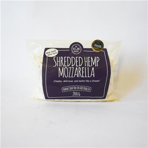 The Vegan Dairy Shredded Hemp Mozzarella 200g