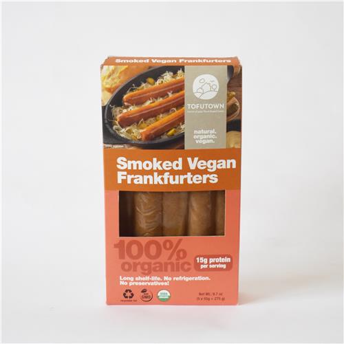 TofuTown Smoked Vegan Frankfurters 275g