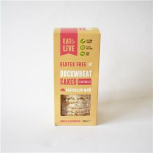 Eat 2 Live Buckwheat Cakes Plant Omegas 110g