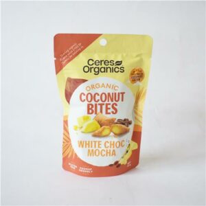 Ceres Organics Coconut Bites White Choc Mocha 60g