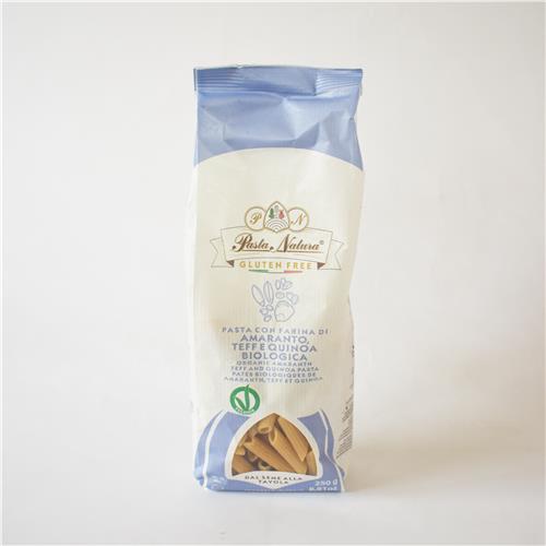 Pasta Natura Amaranth Teff & Quinoa Penne 250g Certified Organic