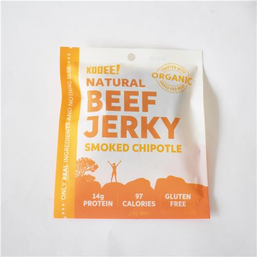 KOOEE Beef Jerky Smoked Chipotle 30g