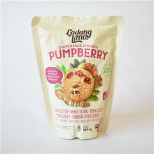Ladang Lima Pumpberry Cranberry & Seed Cookies 180g