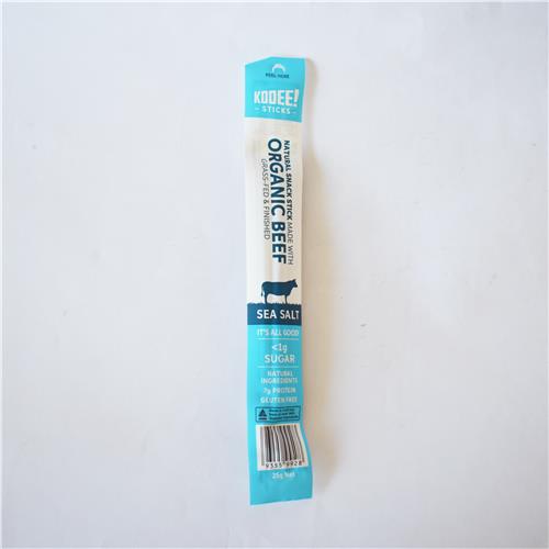 KOOEE Organic Beef Stick Snack Sea Salt 25g