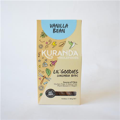 Kuranda Lil' Goodies Lunchbox Bites Vanilla Bean 18g x 10 Pack