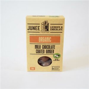 Junee Milk Chocolate Coated Crystallized Ginger 180g