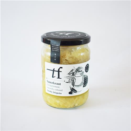 The Fermentary Smokey Jalapeno Kraut 500g