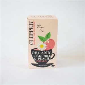 Clipper Tea Chamomile & Peach 20 Bags