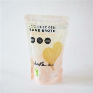 The Broth Sisters Bone Broth Chicken FODMAP Friendly 500g