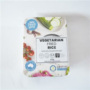 We Feed You Veg Fried Rice Tofu, Mushrooms & Tamari (FM) 330g