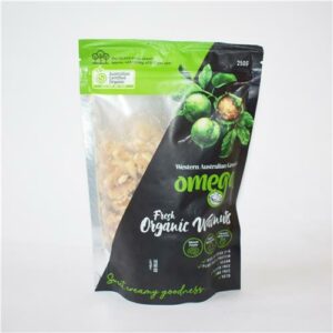 Omega Fresh Walnuts Certified Organic 250g