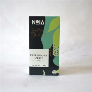 NOIA Organic Dark Peppermint Crisp Chocolate 80g