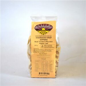 Healthybake Khorasan Dippers Bush Tomato & Mountain Pepper Leaf 200g