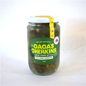 Gaga's Gherkins Salt Brine Fermented 700g