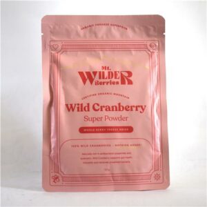 Mt Wilder Cranberry Powder Wild Organic 100g