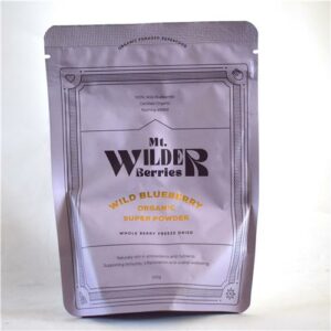 Mt Wilder Blueberry Powder Wild Organic 100g