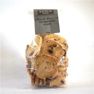 Dench Olive & Rosemary Sourdough Snaps 150g