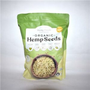Hemp Foods Australia Organic Hulled Hemp Seeds 1kg