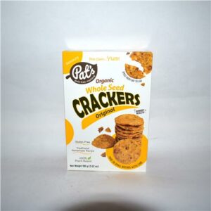 Pat's Crackers Whole Seed Original 100g Certified Organic