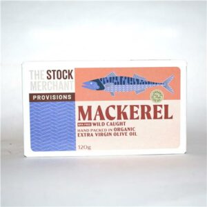 The Stock Merchant Mackerel in EVOO 120g