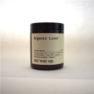 My Way Up Organic Liver 120 Capsules