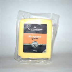 Paris Creek Cheese Gouda Cheese 200g Certified Biodynamic