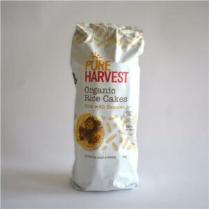 Pure Harvest Rice Cakes Thins Sesame 150g