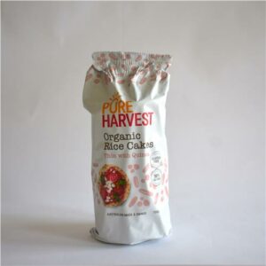 Pure Harvest Rice Cakes Thins Quinoa 150g