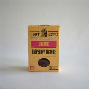 Junee Raspberry Licorice 180g
