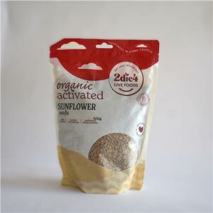 2Die4 Sunflower Kernels Activated 600g Certified Organic