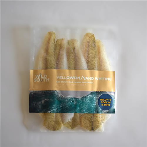 Wild South Yellowfin / Sand Whiting 280g Seafood Frozen